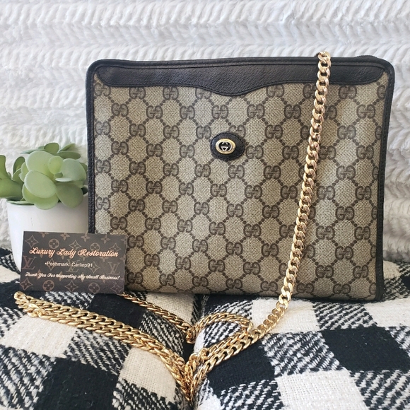 Gucci Handbags - Authentic Vintage Gucci Accessory Pouch Crossbody